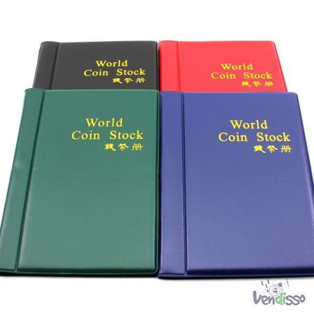 PORTES GRATIS album para colecionadores de moedas 120 folhas