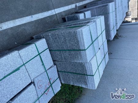 Granito gris Alba picado de primeira qualidade 