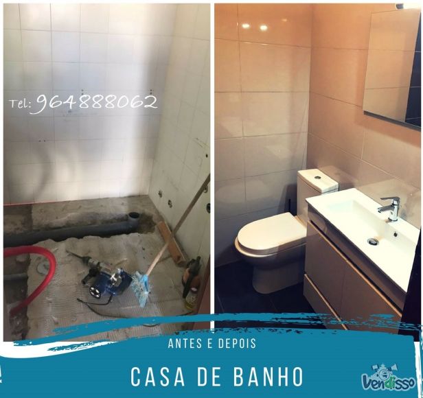 Remodelações - Remodelação de casa de banho antes e depois 9648