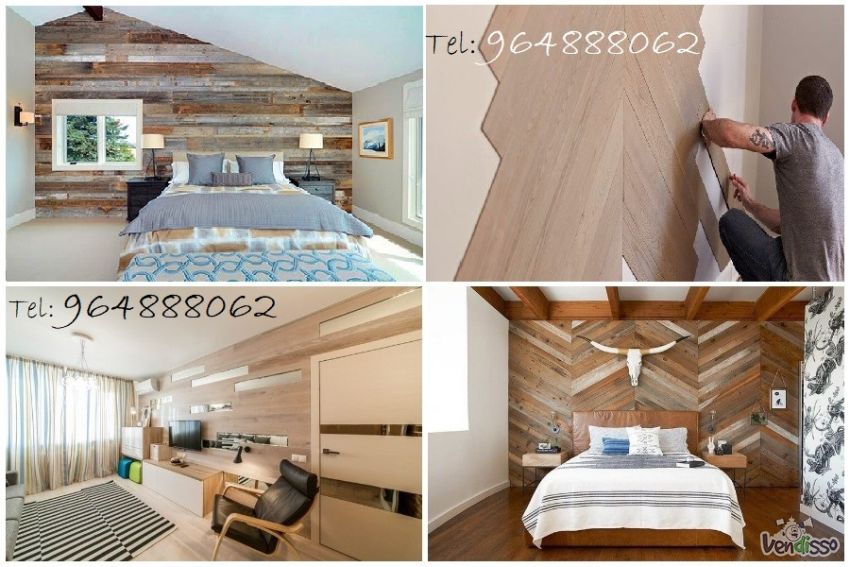 Montagem flutuante-laminado na parede- 9648