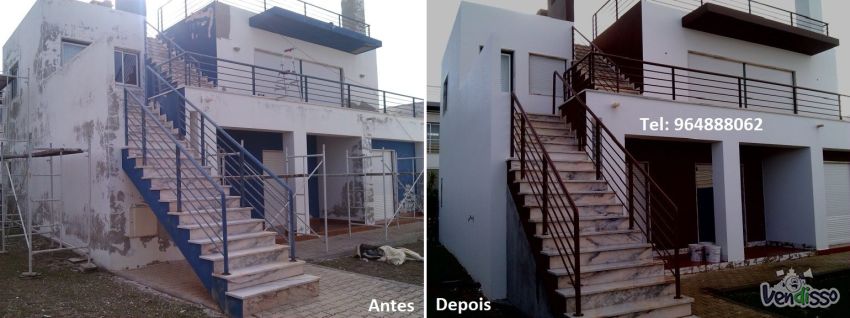 Pintura Moradia - antes e depois 964