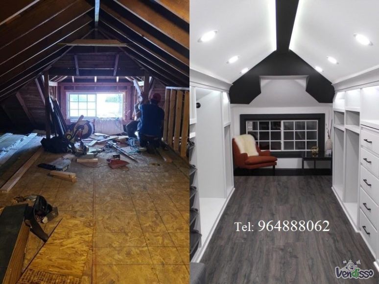 Remodelação de Sótão, Aproveitamento de Sótão - transformar num espaço funcional e habitável! T-964888062